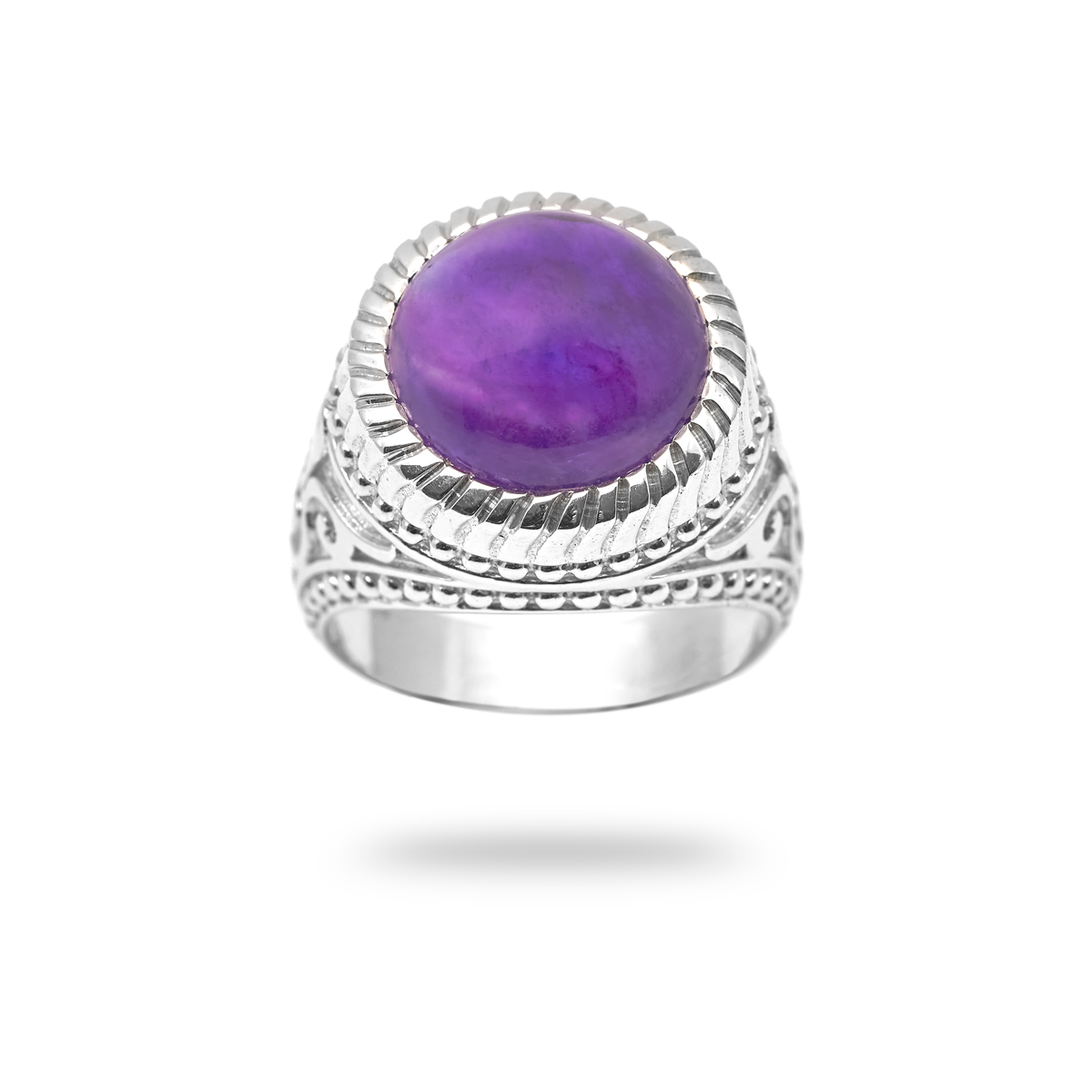 Silver Ring amethyste Megna